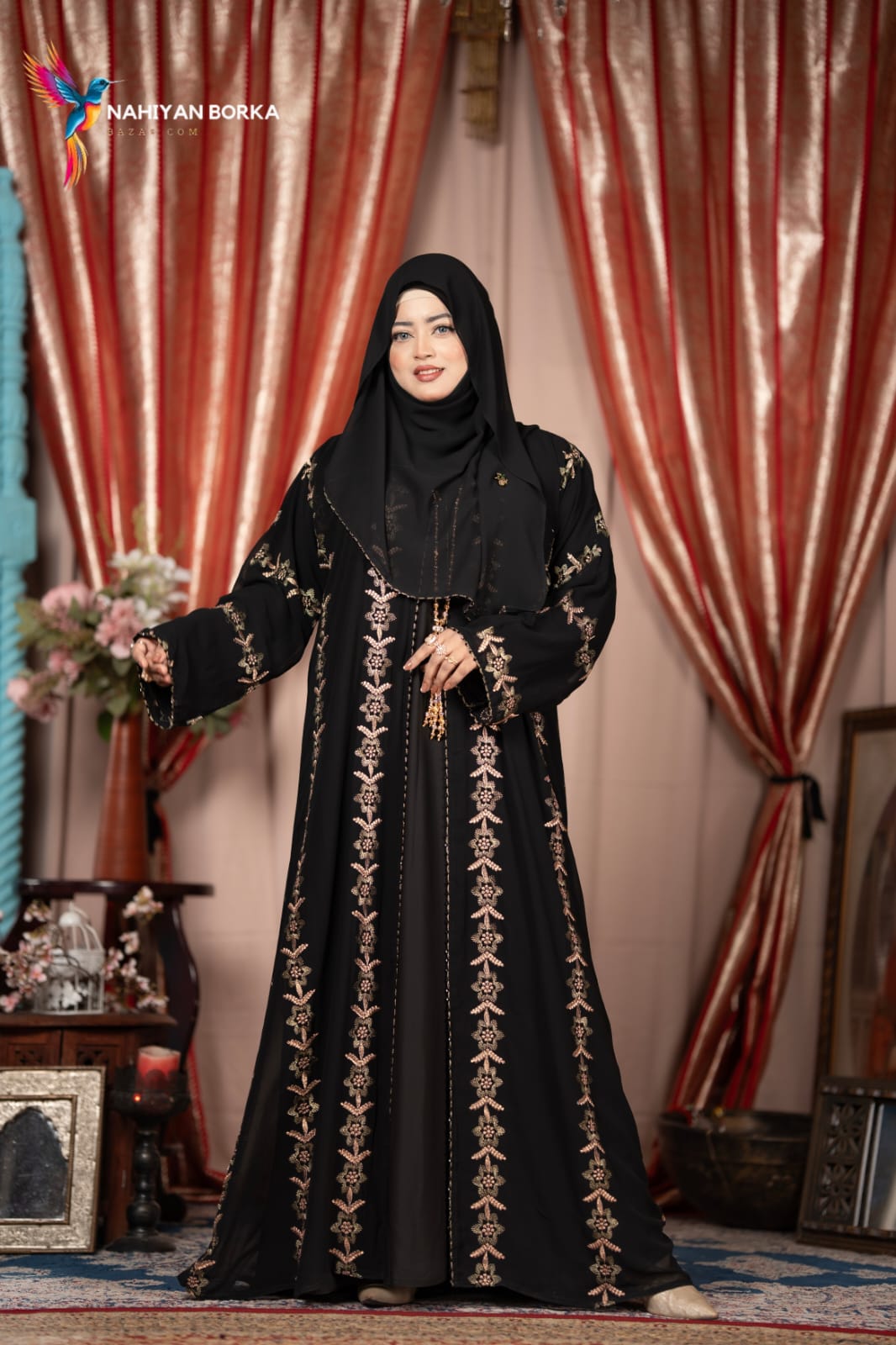 3 Part Premium QualityAbaya | Chiffon georgette