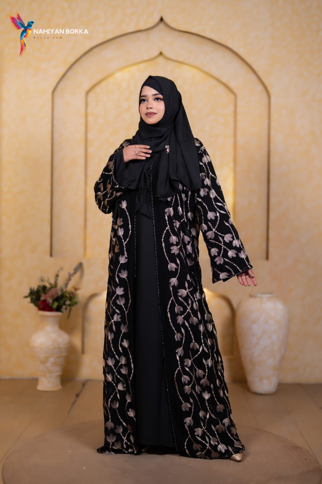 3 Part Premium QualityAbaya | Chiffon georgette